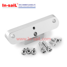 Aluminum Anodized Brackets with Holes